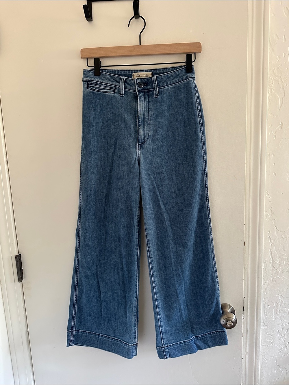 Madewell Emmett Wide-Leg Crop Jeans